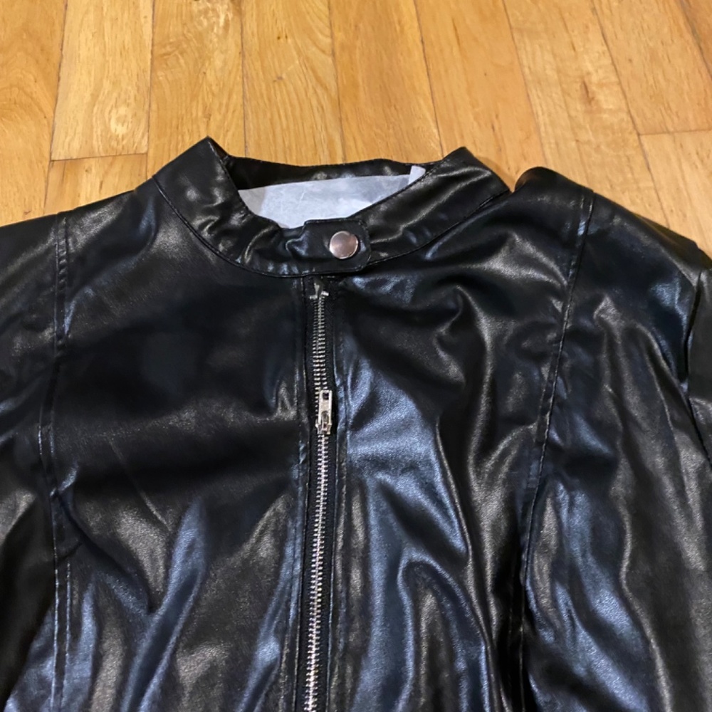 New Faux Leather jacket - Picture 3 of 16